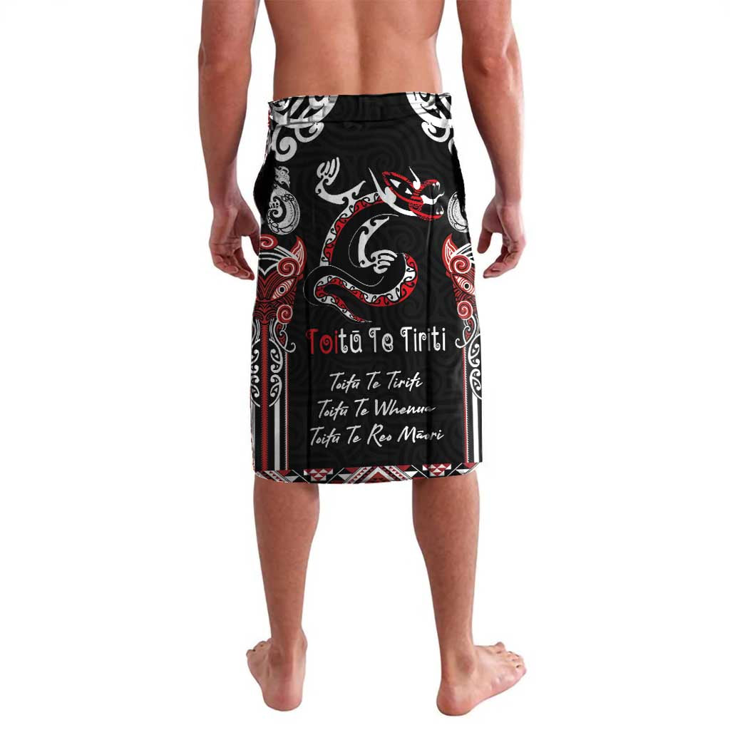 Aotearoa Toitu Te Tiriti-Maori Taniwha Lavalava Toitu Te Whenua Toitu Te Reo Maori LT03 - Polynesian Pride