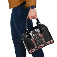 Aotearoa Toitu Te Tiriti-Maori Taniwha Shoulder Handbag Toitu Te Whenua Toitu Te Reo Maori LT03 - Polynesian Pride