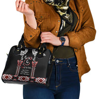Aotearoa Toitu Te Tiriti-Maori Taniwha Shoulder Handbag Toitu Te Whenua Toitu Te Reo Maori LT03 - Polynesian Pride