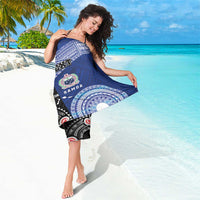 Personalised Aotearoa and Samoa Together Sarong Tatau Art Tattoos-Taniko and Tukutuku with Maori Pattern
