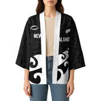 Custom NZ Rugby Kimono Koru and Silver Fern Sporty Style LT03 - Polynesian Pride
