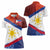 Philippines National Flag Day Women Polo Shirt Polynesian and Yakan Tattoo Brush Style
