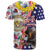 Hawaii and United States Together T Shirt Seal of Hawaii and Bald Eagle - Polynesian Pride