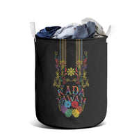 Philippines Kadayawan Festival Laundry Basket Polynesian Tribal Art Barong Style