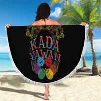 Philippines Kadayawan Festival Beach Blanket Polynesian Tribal Art Barong Style