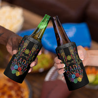 Philippines Kadayawan Festival 4 in 1 Can Cooler Tumbler Polynesian Tribal Art Barong Style LT03 - Polynesian Pride