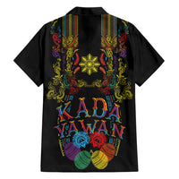 Philippines Kadayawan Festival Family Matching Summer Maxi Dress and Hawaiian Shirt Polynesian Tribal Art Barong Style LT03 - Polynesian Pride