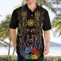 Philippines Kadayawan Festival Hawaiian Shirt Polynesian Tribal Art Barong Style LT03 - Polynesian Pride