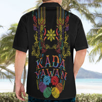 Philippines Kadayawan Festival Hawaiian Shirt Polynesian Tribal Art Barong Style LT03 - Polynesian Pride