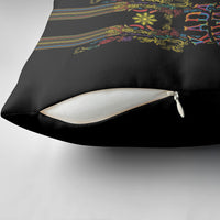 Philippines Kadayawan Festival Pillow Cover Polynesian Tribal Art Barong Style LT03 - Polynesian Pride