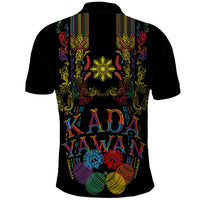 Philippines Kadayawan Festival Polo Shirt Polynesian Tribal Art Barong Style LT03 - Polynesian Pride