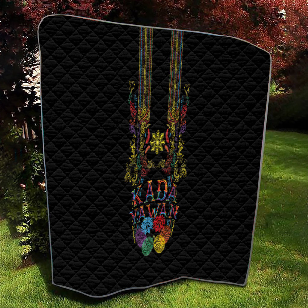 Philippines Kadayawan Festival Quilt Polynesian Tribal Art Barong Style LT03 - Polynesian Pride