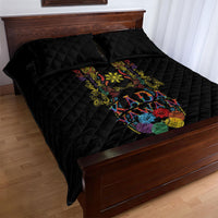 Philippines Kadayawan Festival Quilt Bed Set Polynesian Tribal Art Barong Style LT03 - Polynesian Pride