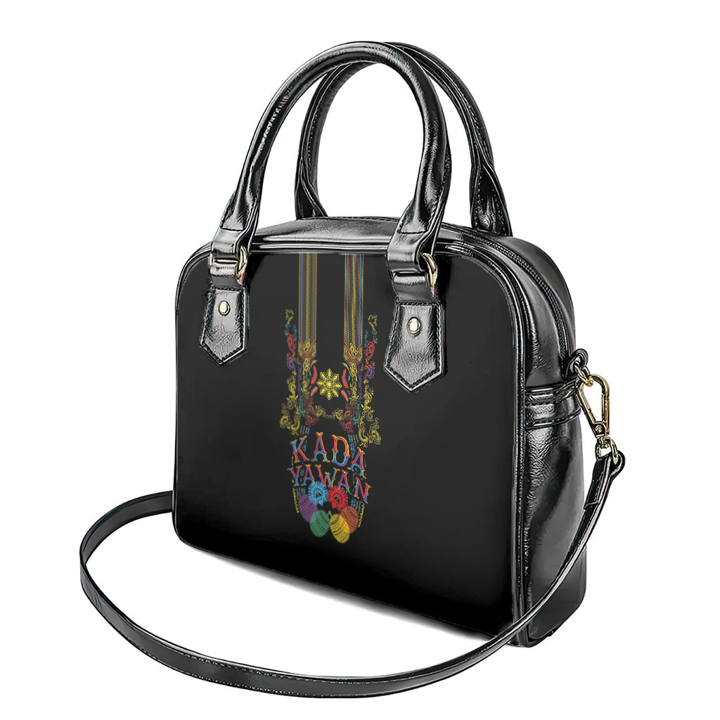 Philippines Kadayawan Festival Shoulder Handbag Polynesian Tribal Art Barong Style LT03 - Polynesian Pride