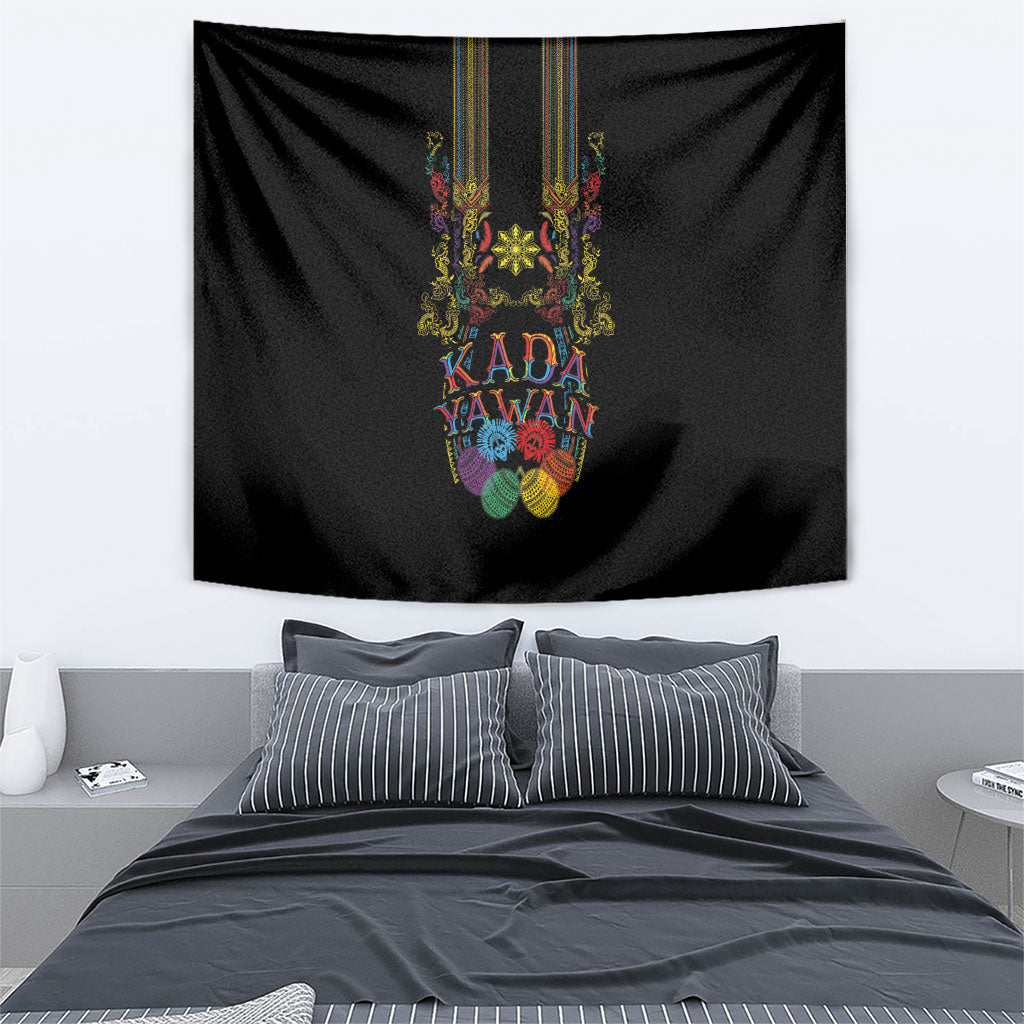 Philippines Kadayawan Festival Tapestry Polynesian Tribal Art Barong Style