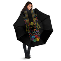Philippines Kadayawan Festival Umbrella Polynesian Tribal Art Barong Style LT03 - Polynesian Pride