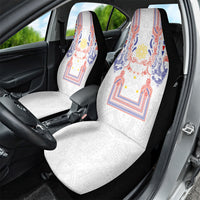 Philippines Barong Style Car Seat Cover Polynesian Kakau Art Tattoos with Tribal Filipino Sun LT03 - Polynesian Pride