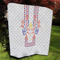 Philippines Barong Style Quilt Polynesian Kakau Art Tattoos with Tribal Filipino Sun