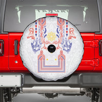 Philippines Barong Style Spare Tire Cover Polynesian Kakau Art Tattoos with Tribal Filipino Sun LT03 - Polynesian Pride