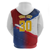 Philippines Basketball Custom Zip Hoodie Pilipinas Tribal Pattern LT03 - Polynesian Pride