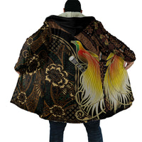 Papua New Guinea and Indonesia Batik Cloak Bird of Paradise with Tribal Batik Patterns LT03 - Polynesian Pride