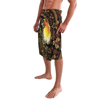 Papua New Guinea and Indonesia Batik Lavalava Bird of Paradise with Tribal Batik Patterns LT03 - Polynesian Pride