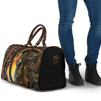 Papua New Guinea and Indonesia Batik Travel Bag Bird of Paradise with Tribal Batik Patterns LT03 - Polynesian Pride