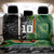 Custom Aotearoa South Africa Rugby Freedom Cup Back Car Seat Cover Maori Silver Fern Art and Sporty Flag SA - Polynesian Pride