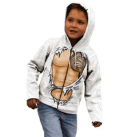 Samoan Tatau Kid Hoodie Tattoo Reveal Effect LT03 - Polynesian Pride