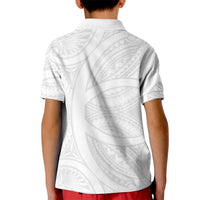 Samoan Tatau Kid Polo Shirt Tattoo Reveal Effect LT03 - Polynesian Pride