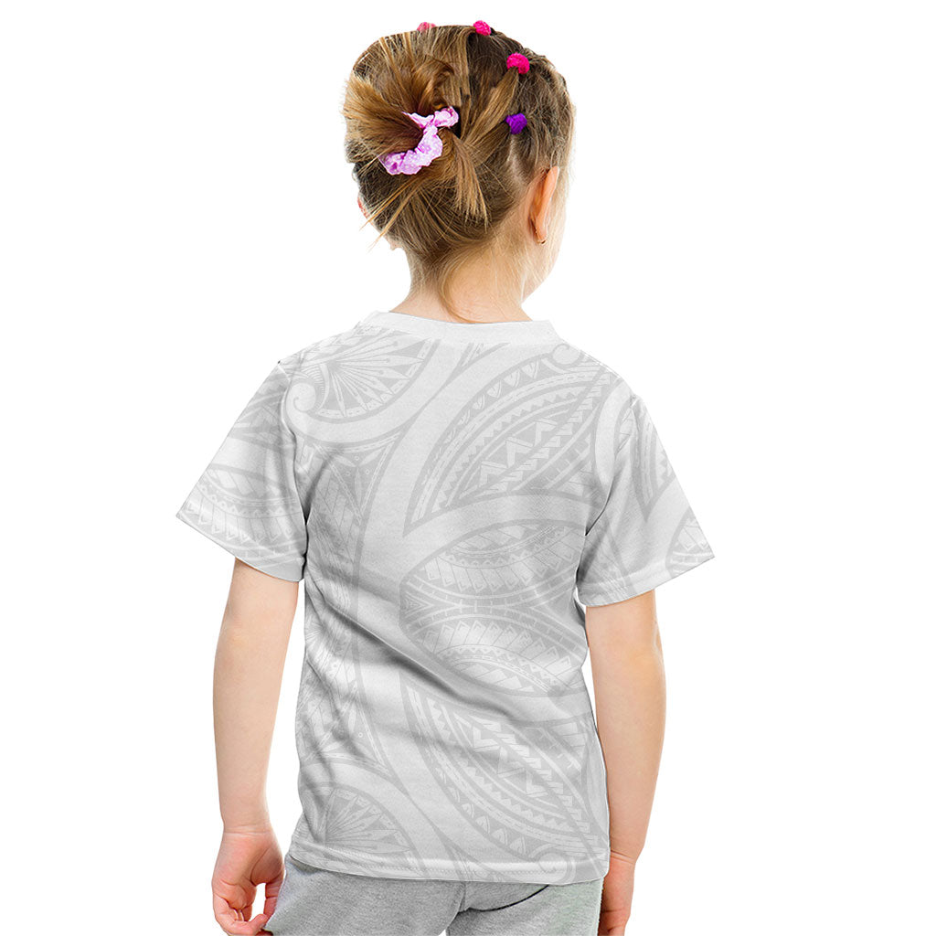 Samoan Tatau Kid T Shirt Tattoo Reveal Effect LT03 - Polynesian Pride