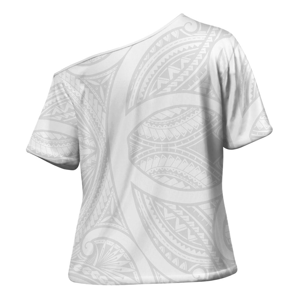 Hawaiian Kakau Cross Shoulder Shirt Aquaman Tattoo Reveal Effect LT03 - Polynesian Pride