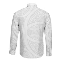 Hawaiian Kakau Long Sleeve Button Shirt Aquaman Tattoo Reveal Effect LT03 - Polynesian Pride