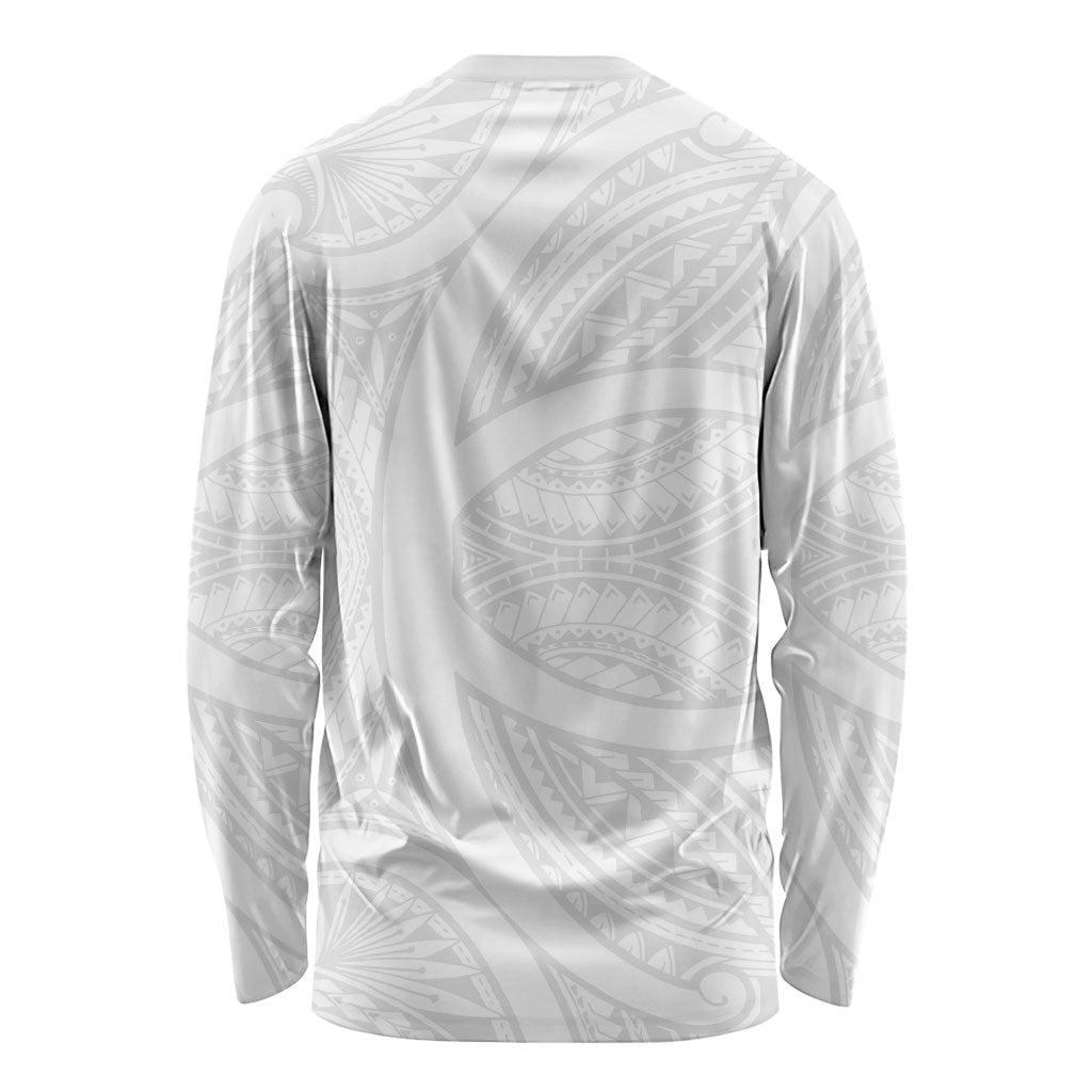Hawaiian Kakau Long Sleeve Shirt Aquaman Tattoo Reveal Effect LT03 - Polynesian Pride