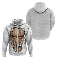 Hawaiian Kakau Zip Hoodie Aquaman Tattoo Reveal Effect LT03 - Polynesian Pride