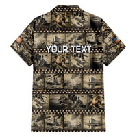 Pearl Harbor Remembrance Day Personalized Family Matching Puletasi and Hawaiian Shirt Memories of December 7 with Red Poppy Lei LT03 - Polynesian Pride
