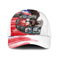 Pearl Harbor Remembrance Day Personalized Baseball Net Cap Lest We Forget-The Bald Eagle Remembers - Polynesian Pride