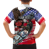 Pearl Harbor Remembrance Day Personalized Kid Hawaiian Shirt Lest We Forget - The Bald Eagle Remembers LT03 - Polynesian Pride