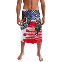 Pearl Harbor Remembrance Day Personalized Lavalava Lest We Forget - The Bald Eagle Remembers LT03 White - Polynesian Pride