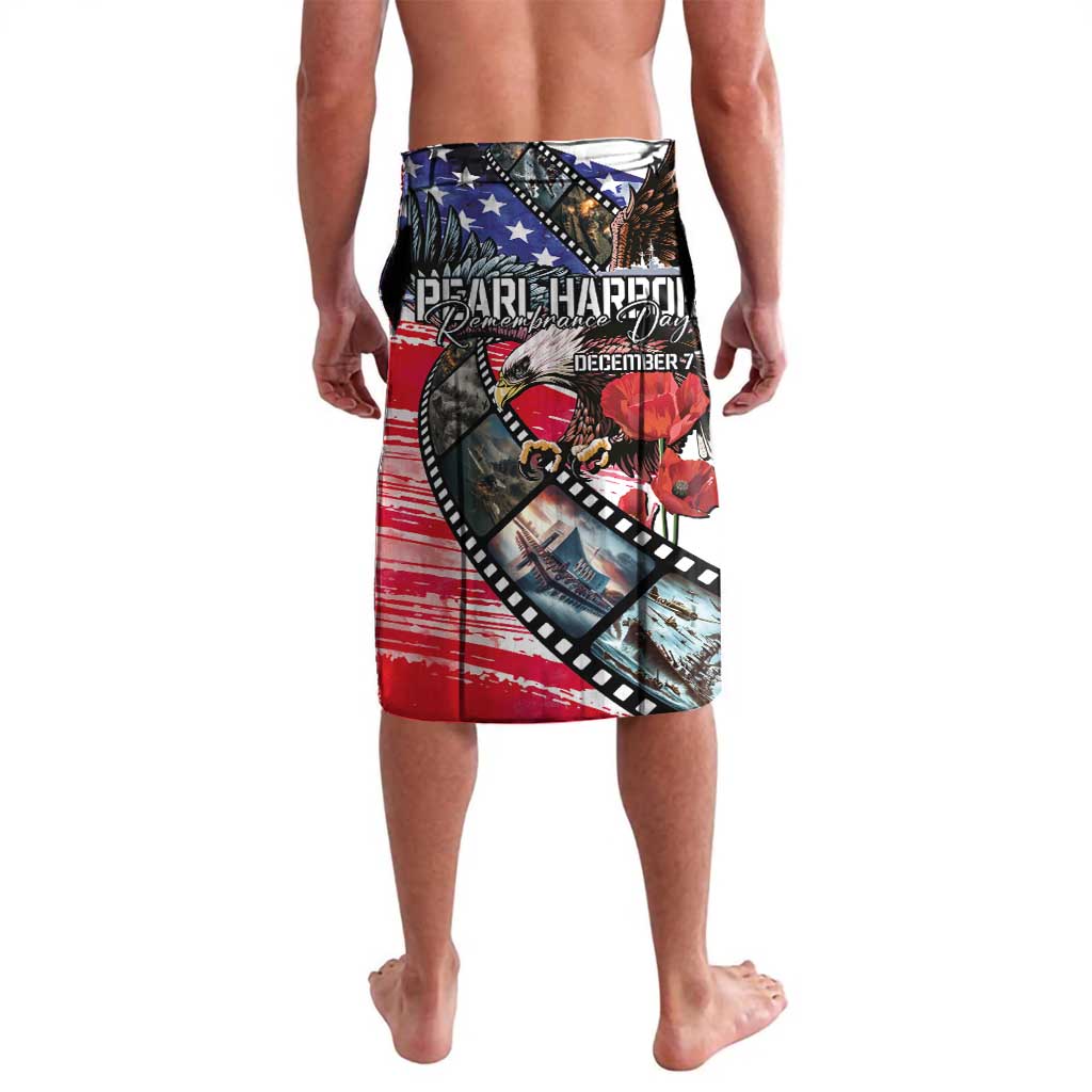 Pearl Harbor Remembrance Day Personalized Lavalava Lest We Forget - The Bald Eagle Remembers LT03 - Polynesian Pride