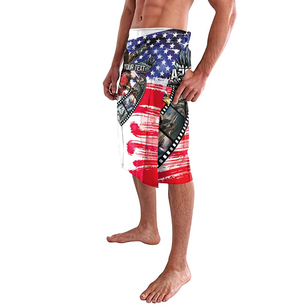 Pearl Harbor Remembrance Day Personalized Lavalava Lest We Forget - The Bald Eagle Remembers LT03 - Polynesian Pride