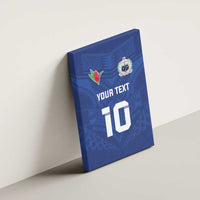 Custom Samoa Rugby Canvas Wall Art Tatau Tribal Motifs Sporty Style - Polynesian Pride