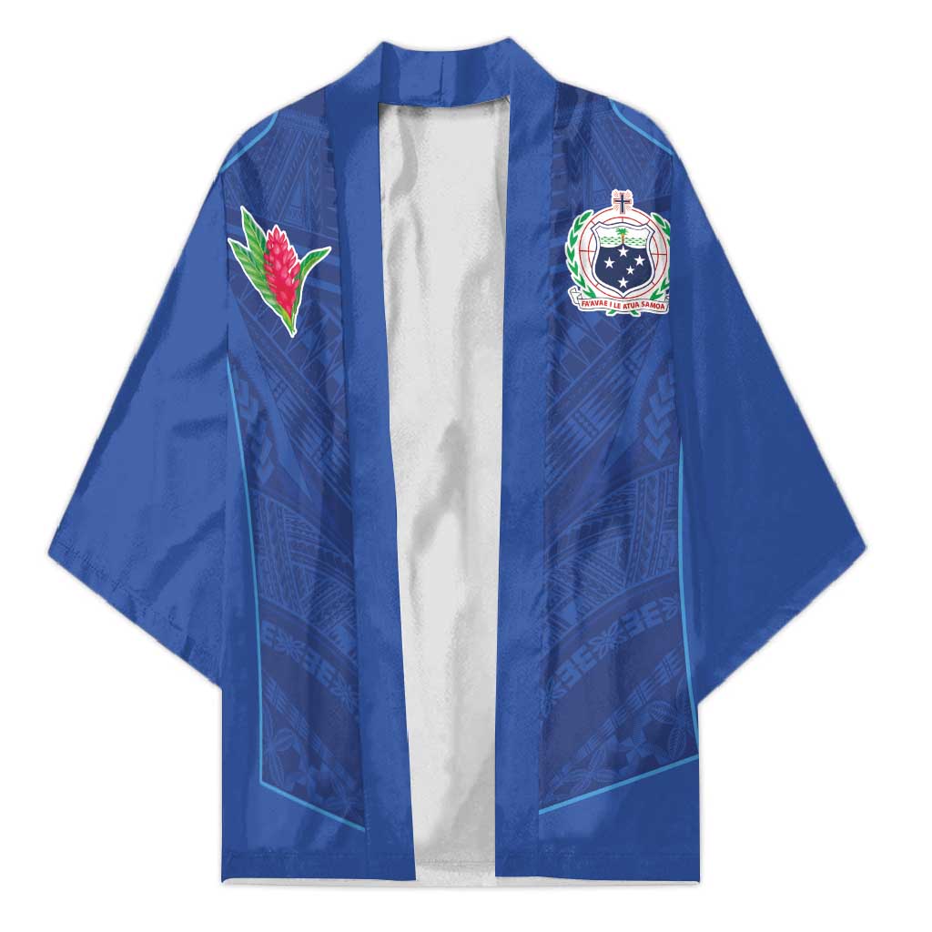 Custom Samoa Rugby Kimono Tatau Tribal Motifs Sporty Style - Polynesian Pride