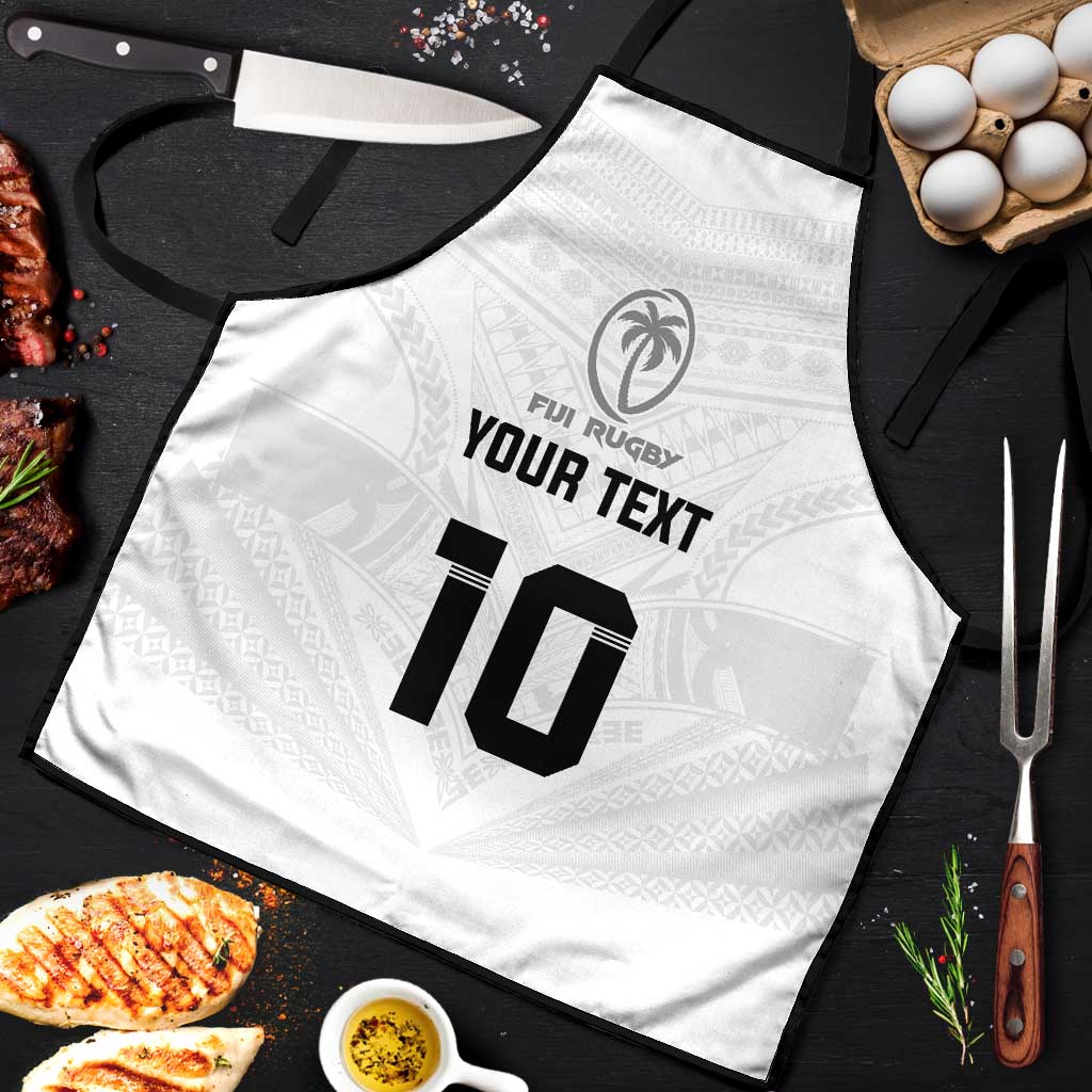 Custom Fiji Rugby Apron Tapa Tribal Motifs Sporty Style - Polynesian Pride