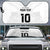 Custom Fiji Rugby Auto Sun Shade Tapa Tribal Motifs Sporty Style - Polynesian Pride