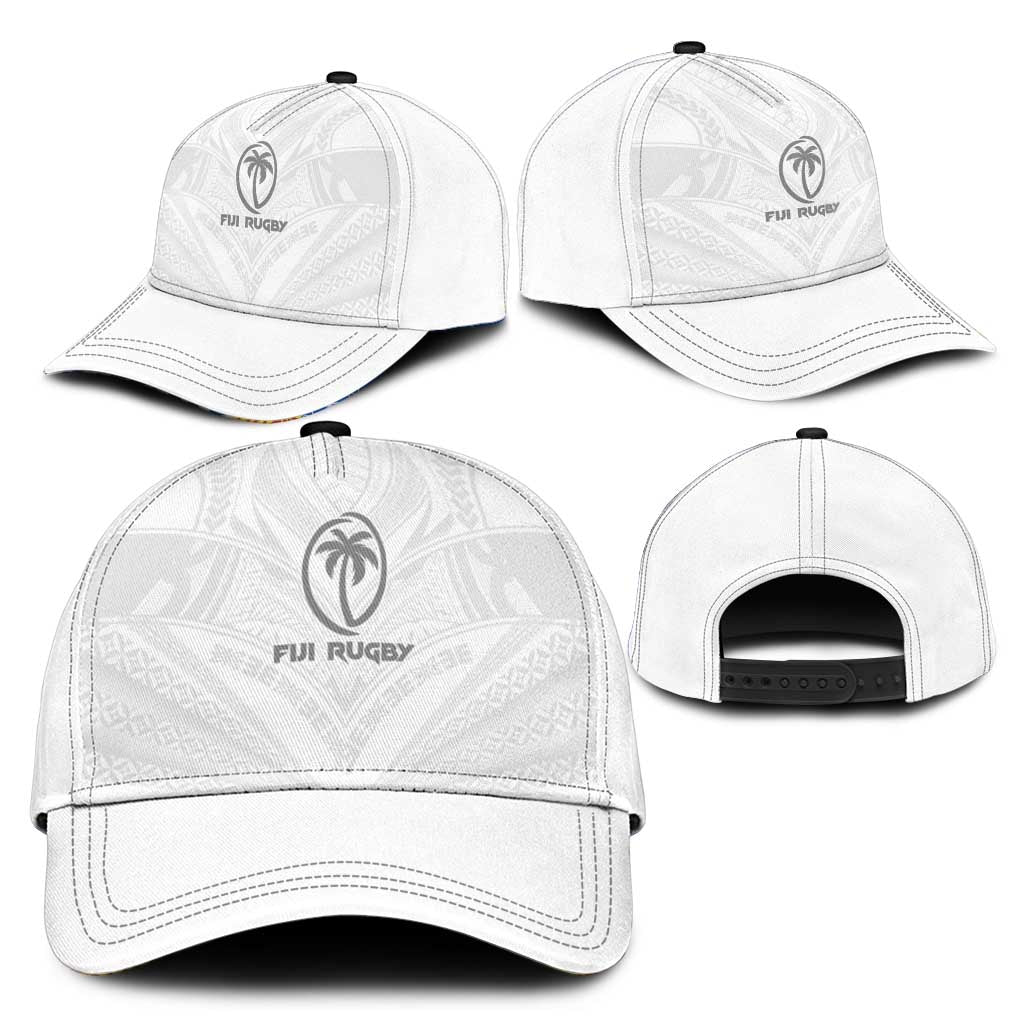 Fiji Rugby Classic Cap Tapa Tribal Motifs Sporty Style - Polynesian Pride