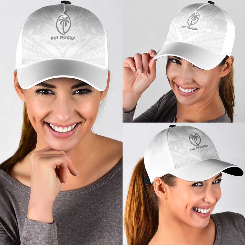 Fiji Rugby Classic Cap Tapa Tribal Motifs Sporty Style - Polynesian Pride