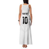 Custom Fiji Rugby Family Matching Tank Maxi Dress and Hawaiian Shirt Tapa Tribal Motifs Sporty Style - Polynesian Pride