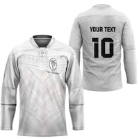Custom Fiji Rugby Hockey Jersey Tapa Tribal Motifs Sporty Style LT03 - Polynesian Pride