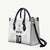 Custom Fiji Rugby Leather Bag Tapa Tribal Motifs Sporty Style - Polynesian Pride